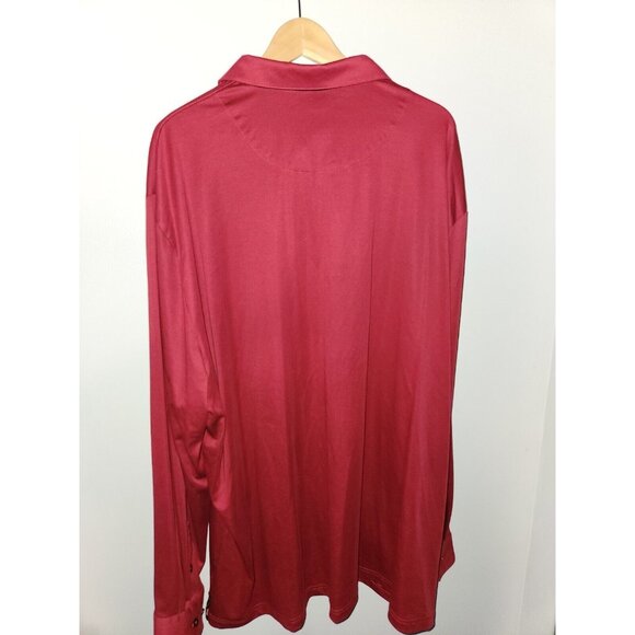 Au Noir Polo Size 3XL Red High Quality Polo - Picture 4 of 4